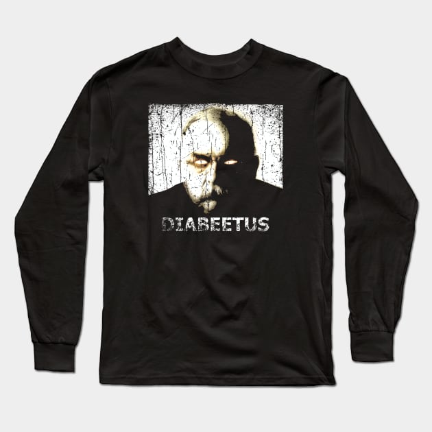 Diabeetus Long Sleeve T-Shirt by faeza dsgn